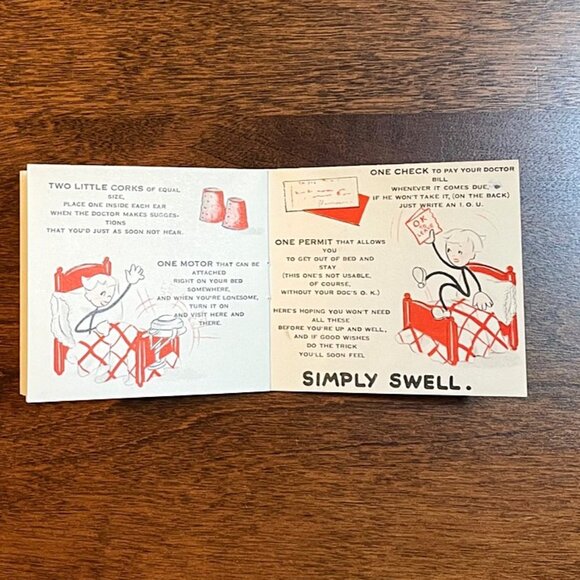 INCREDIBLE WWII Hallmark Card For Child w. Unique Ration Book. - Picture 7 of 8